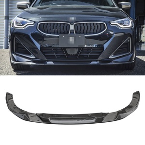 Pour BMW Série 2 Coupé G42 M240 Style 3D 1x1 Tissage uni Fibre de carbone sèche Lame avant Pare-chocs Ailerons Spoiler Tuning Auto - Product Image 2