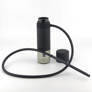 נייד כוס נרגילה רכב <span class=keywords><strong>Shisha</strong></span> סט מקורה חיצוני עם מגן כיסוי רך מגע קטן Nargile Chicha לוגו מותאם אישית אריזה - Product Image 4