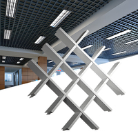 Grille en aluminium de qualité supérieure pour plafond mural extensible Panneaux décoratifs décoratifs en aluminium