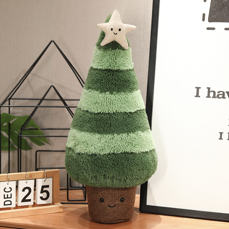 Color blocked Christmas tree