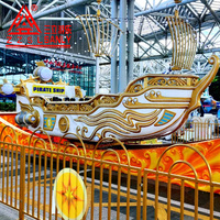 Manèges de parc d'attractions durables en fibre de verre : Bateau volant fou et Bateau pirate rapide pour jeux intérieurs et extérieurs, à vendre