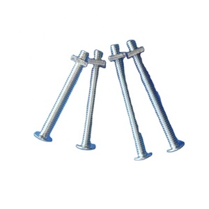 Boulons de toiture galvanisés avec écrous hexagonaux de haute qualité Fabriqué en Chine - Product Image 1