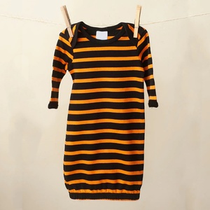 Ropa de Dormir para Bebés Recién Nacidos, Pijama de una Pieza, Ropa para el Hogar, Unisex, Verano, Poliéster/Algodón, Cierre de Botones - Product Image 1