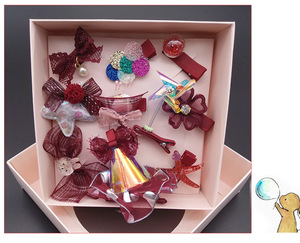10 pièces/ensemble cadeau enfants arcs pinces à <span class=keywords><strong>cheveux</strong></span> pour filles accessoires de <span class=keywords><strong>cheveux</strong></span> belle bande dessinée épingles à <span class=keywords><strong>cheveux</strong></span> chapeaux princesse couronne fleur Barrettes - Product Image 6