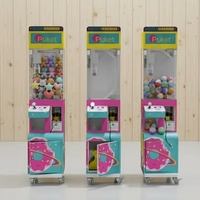 Mega Mini Crane Mini Griffe Grue Machine Poupée Dessin Pièce Poussoir Jouet avec USA Bill Acceptor Jeux à pièces