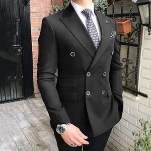 Eleganti Completi da Uomo 2 Pezzi Abito Formale <span class=keywords><strong>Maschile</strong></span> Slim Fit Abiti da Cerimonia per Sposo - Product Image 6