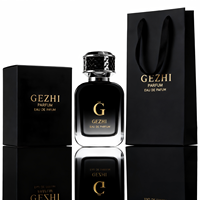 Nouvelle bouteille de parfum en verre transparente et vide de 50 ml avec bouchon à visser, personnalisable pour les étiquettes de logo d'emballage