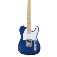 Guitarra Eléctrica Profesional de 6 Cuerdas con Diapasón de Arce y Mástil de Palisandro