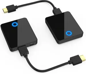 30m kablosuz HDMI Extender Video alıcı verici PS4 DVD kamera dizüstü PC oyun toplantı canlı akışı için TV alıcı verici