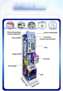 Bom Lucro Coin-Operated Lucky Prize Challenge Toy Vending Machine Pequenos Jogos para Presentes - Product Image 5