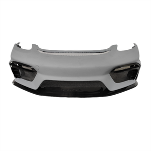 Kit carrozzeria paraurti anteriore in fibra di carbonio stile RS per 17-19 per <span class=keywords><strong>Porsche</strong></span> Cayman Boxster <span class=keywords><strong>718</strong></span> paraurti <span class=keywords><strong>auto</strong></span> aggiornati - Product Image 1