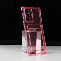 Coque pour Samsung Galaxy NOTE 20 Ultra, étui en TPU souple, résistant aux chocs, avec porte-cartes, pour NOTE 20 PLUS