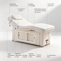 Table de massage électrique SHILU, lit de spa réglable pour les soins du visage et du corps, salon de beauté et centre de bien-être
