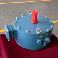 Moteur d'ascenseur sans engrenages PMSM basse tension 380 Vca, couple élevé, faible régime, 30 à 100/110 kW, moteur électrique à entraînement direct pour monorail