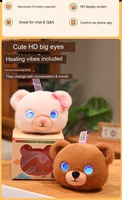 Robot interactif en peluche AI, jouet parlant pour enfants avec apprentissage éducatif, récit d'histoires, voix et jeu de compagnie