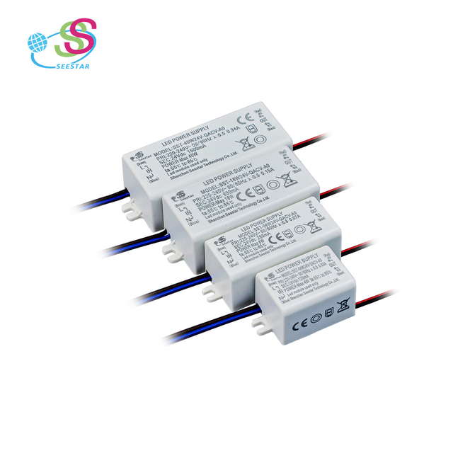 Seestar 12W 12VDC Waterproof Mini LED Driver for Wall Light Plastic Case