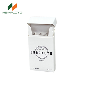 Tùy chỉnh nhỏ 4 gói thuốc lá gói hộp xì gà hộp mực bao bì thuốc lá carton thuốc lá rỗng Hộp Thuốc Lá giấy - Product Image 6