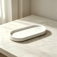 Plateau décoratif moderne en béton pour la maison, le salon, la chambre, le rangement de bijoux sur table – Vente en gros, fournisseur d'usine personnalisé