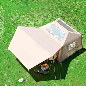 3-5 persone grande tenda da campeggio <span class=keywords><strong>Set</strong></span> tenda ultraleggero impermeabile per festa in famiglia tenda all'aperto - Product Image 2