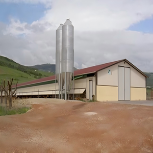 Poulailler préfabriqué moderne et économique avec isolation thermique et protection incendie pour 10 000 poulets - Product Image 4