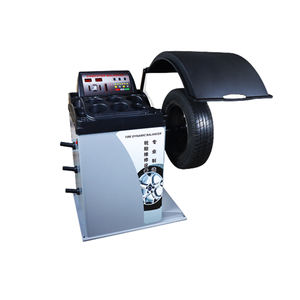 Máquina de neumáticos resistente al desgaste personalizable Fostar de 220V y alineación de ruedas equilibradoras en color rojo/negro - Product Image 1