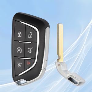 SZMAISHI 5 + 1 botón Car <span class=keywords><strong>Remote</strong></span> Control <span class=keywords><strong>Key</strong></span> Case Fit para Cadillac Auto Reemplazo Smart Vehicle <span class=keywords><strong>Key</strong></span> Fob Shell - Product Image 3