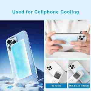 10 Hojas de Parches Refrigerantes para Enfriamiento Corporal y de Teléfonos Móviles - Product Image 2