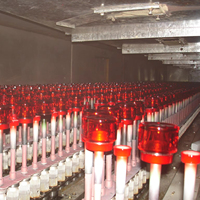 Machine de peinture par pulvérisation automatique à efficacité optimale pour le revêtement de bouteilles en verre de masse, y compris le noyau du moteur du four de polymérisation Noyau de pompe PLC