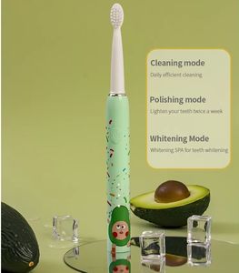 Cepillo de dientes eléctrico inteligente de dibujos animados para niños <span class=keywords><strong>Fairywill</strong></span>, directo de fábrica, venta al por mayor, cerdas suaves, impermeable, blanqueamiento de dientes para - Product Image 5