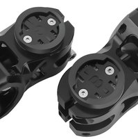 Dudukan Komputer Sepeda untuk Garmin Bryton WAHOO, Penyangga Komputer, Adaptor Tutup Atas Stem, Aksesoris Sepeda