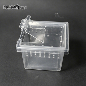 Caja de Cría para Reptiles de Plástico PP de Grado Alimenticio, Cuadrada y Pequeña, de Alta Calidad, Jaula para <span class=keywords><strong>Tarántulas</strong></span> con Ventilación - Product Image 3