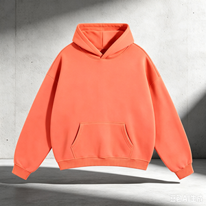 Sweat à capuche oversize en molleton 100 % polyester de haute qualité, tricoté, pour l'hiver, avec impression 3D en relief d'araignée, manches longues, modèle 555 (Collection 2026) - Product Image 4