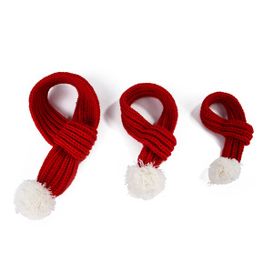 Hot Selling Warm Winter Knitting Wool Cheap <strong>Pet</strong> Dog Cat <strong>Scarf</strong> Dog Christmas <strong>Scarf</strong> - Product Image 4