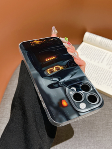 <span class=keywords><strong>Coque</strong></span> de protection <span class=keywords><strong>transparente</strong></span> en TPU de luxe pour <span class=keywords><strong>iPhone</strong></span> 17/16/15/14 ProMax, design voiture de sport 'Pluie Nocturne', anti-traces de doigts et antichoc - Product Image 5