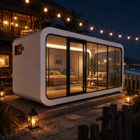 Maison préfabriquée Apple Cabin, maison Apple, Apple Pod, maison de luxe Apple, maison modulaire mobile pour hôtel de villégiature, Airbnb, glamping