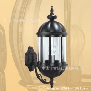 Lámpara de Pared para Exteriores, Cilindro de Aluminio, Vidrio Templado, Resistente al Agua, Iluminación de Jardín, 110-240V, Bombilla Incandescente, Montaje en Pared - Product Image 3