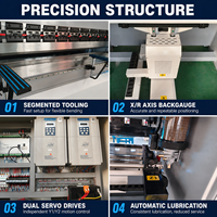 Prensa Plegadora CNC Eléctrica Completa EP63 de 1250 mm, Máquina de Plegado Servo de 630 kN para Gabinetes y Chapa Metálica de Precisión