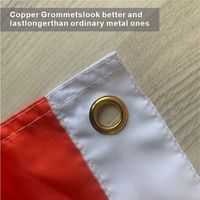 Promotionnel personnalisé Sublimation réversible Promotions marqueur couleur garde bannière drapeau du Maroc