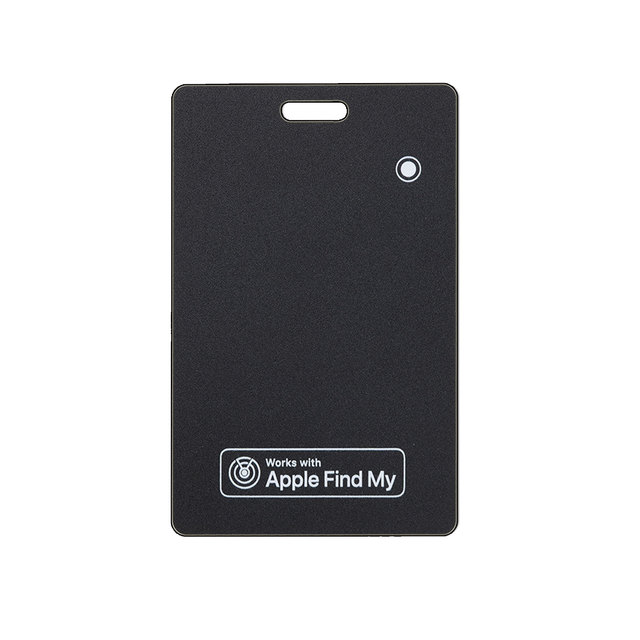 Portable Thin Card MFi Findmy Anti-Loss Wallet Tracker with Nordic 52832 Chipset USB Charging Compatible with for iPhone