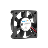 Ventilador de refrigeración WELLSUNFAN 50mm DC5010 para placa base de juegos ROG Crosshair VIII Impact AM4 X570 0.20A 4pin DC12V para carcasas de ordenador