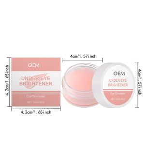 Crème anti-cernes OEM 10g, fini léger et lisse, illuminateur éclaircissant pour le contour des yeux, usage quotidien - Product Image 2