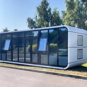 บ้านแคปซูลอัจฉริยะสำเร็จรูปสุดหรูแบบพกพาพร้อมวิวกระจกพาโนรามาเต็มรูปแบบ - Product Image 3