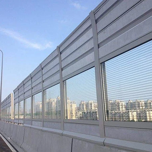High Impact-Resistant Aluminum Modern Noise Wall <strong>Road</strong> Highway Airport Acoustic <strong>Barriers</strong> with NRC 30-35 for Noise Reduction - Product Image 3