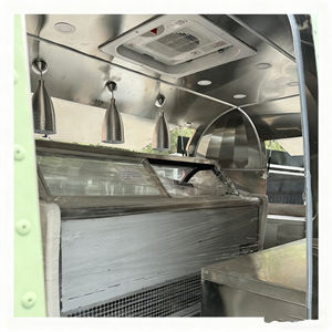 Stainless Steel Commercial Snack <b>Cart</b> for Ice Cream <b>Camping</b> & Street Use-Multi-Functional Scenic Area <b>Cart</b> - Product Image 6