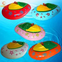 Children's Inflatable Bumper Boat with Electric Motor