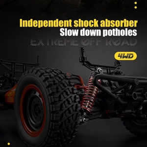 SJY-Q141 Buggy Télécommandé Électrique 4x4 à l'échelle 1/16, 4 Canaux, Haute Vitesse 35KM/H, Tout-Terrain, Drift, Escalade sur Sable, Métal - Product Image 6