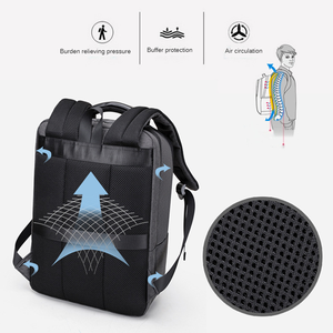 Custom Custom Logo Oem Business Usb <b>Men</b> Waterproof School <b>Bags</b> <b>Laptop</b> Backpack Backpack - Product Image 4