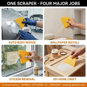 OEM ODM Spatule pliable en polypropylène pour la réparation de fissures, le collage, le lissage, la maçonnerie et le pavage 2026 Spatule à mastic - Product Image 2