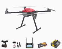 VertidroneTech MR40 Drone de l'industrie légère Construction en fibre de carbone Capacité de charge de 5kg pour l'inspection Crier Formation Vol