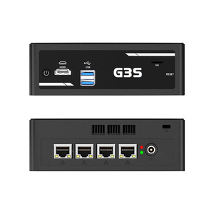 มินิพีซีไฟร์วอลล์ราคาประหยัด 4 LAN 2x2.5G 2x1G ใช้ Intel Pentium N3700 สำหรับโฮมเซิร์ฟเวอร์ NAS PC AES Proxmox ESXi รองรับ MSATA+2.5 นิ้ว SATA - Product Image 3